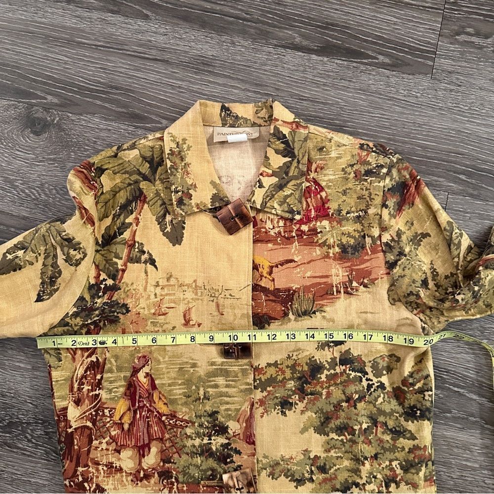 Painted Pony Linen Jacket - Picture 8 of 9